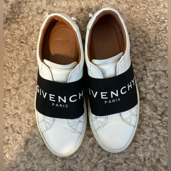 Givenchy Urban Street Leather Sneaker - $1100.00 - black and white - Picture 4 of 6